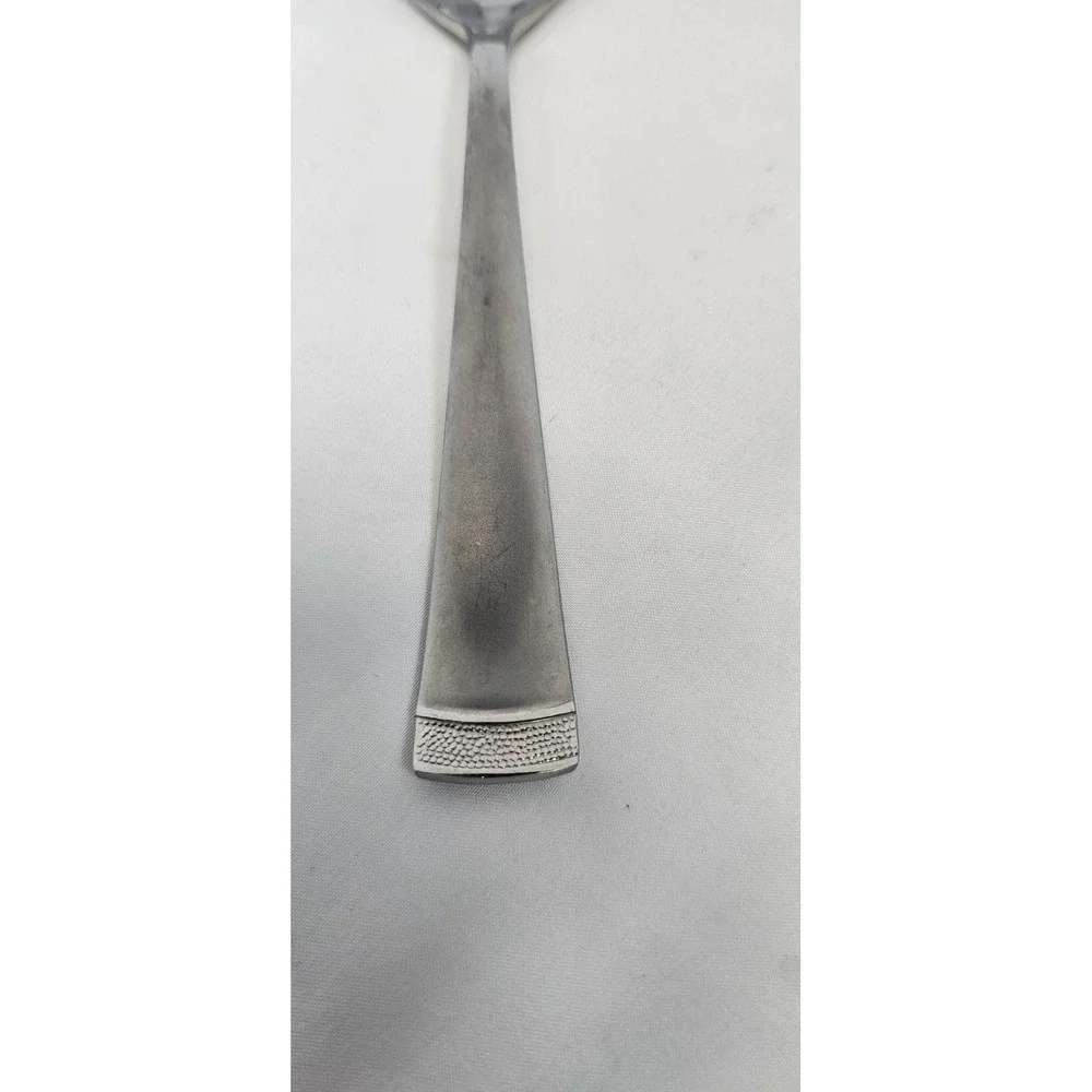 Cambridge Gratitude Serving‎ Spoon Fork Set Satin Glossy Stainless Steel